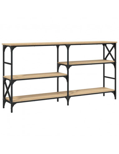Tavolo Consolle Rovere Sonoma 150x29x76,5 cm Legno Multistrato