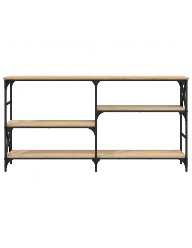 Tavolo Consolle Rovere Sonoma 150x29x76,5 cm Legno Multistrato