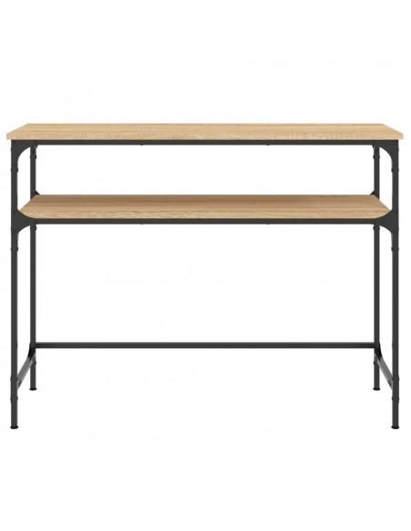 Tavolino Consolle Rovere Sonoma 100x35,5x75cm Legno Multistrato