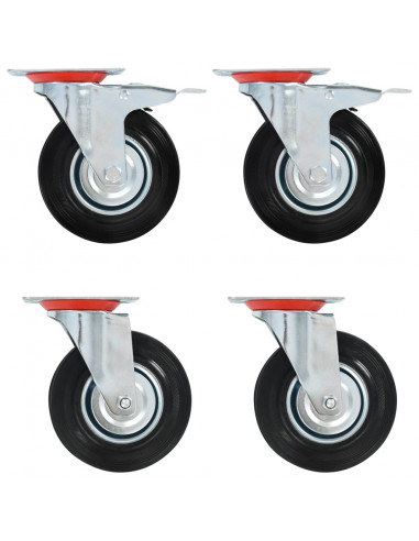 Rotelle Girevoli 4 pz 125 mm