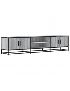 Mobile Porta TV Grigio Sonoma 180x35x41 cm in Truciolato 2