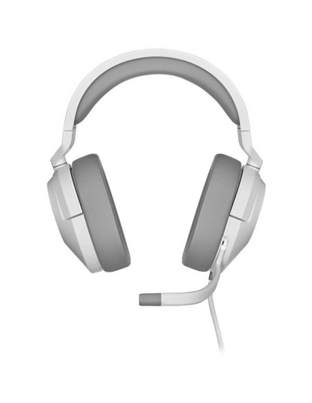 Corsair HS55 Surround White Cuffie con Microfono jack 3.5 PC/Xbox/PS4/Mobile
