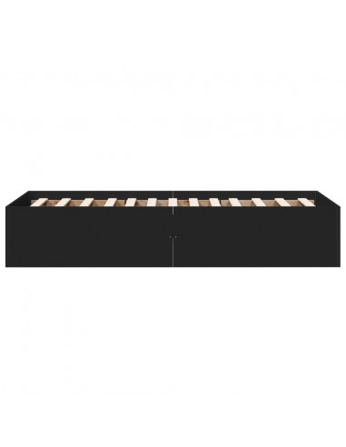 Giroletto Nero 90x190 cm in Legno Multistrato