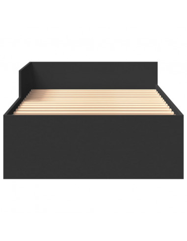 Giroletto Nero 75x190 cm in Legno Multistrato