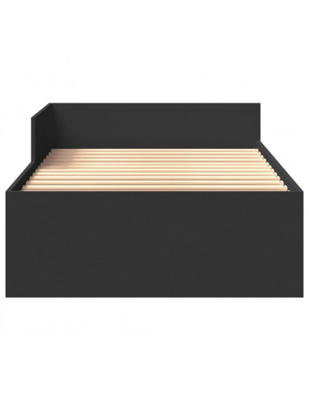 Giroletto Nero 75x190 cm in Legno Multistrato