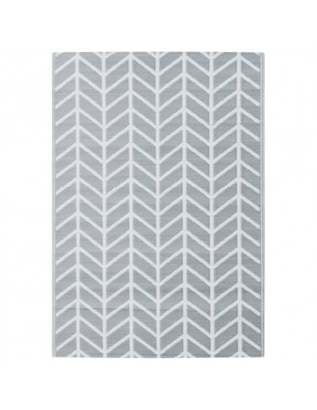 Tappeto da Esterni Grigio 160x230 cm in PP