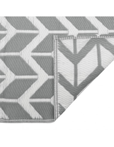 Tappeto da Esterni Grigio 160x230 cm in PP