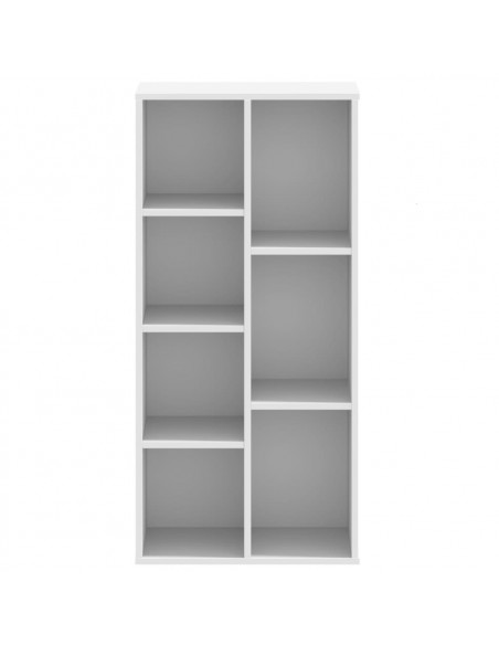 Libreria Bianca 50x25x105 cm in Legno Multistrato