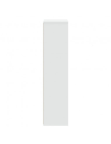 Libreria Bianca 50x25x105 cm in Legno Multistrato