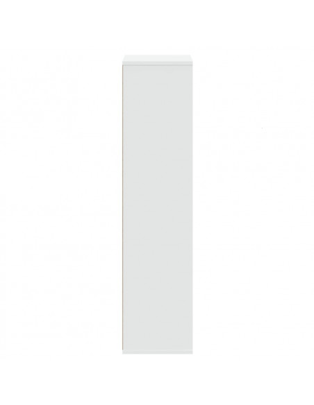 Libreria Bianca 50x25x105 cm in Legno Multistrato