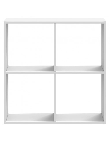 Libreria Bianca 68,5x32x68,5 cm in Legno Multistrato