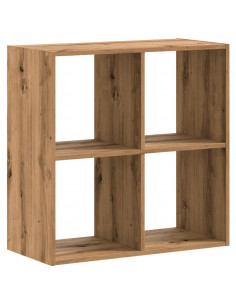 Libreria Legno Artigianale 68,5x32x68,5 cm in Legno Multistrato 2