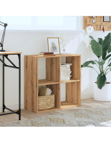 Libreria Legno Artigianale 68,5x32x68,5 cm in Legno Multistrato