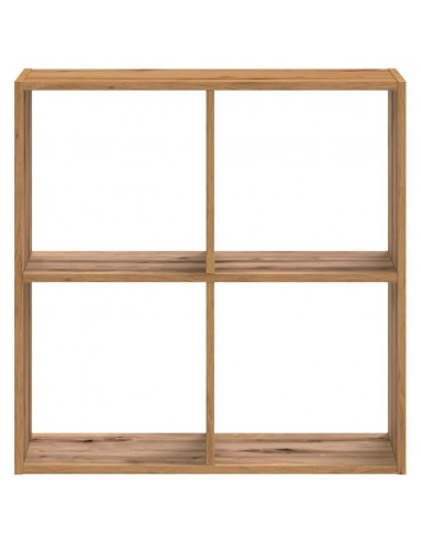 Libreria Legno Artigianale 68,5x32x68,5 cm in Legno Multistrato