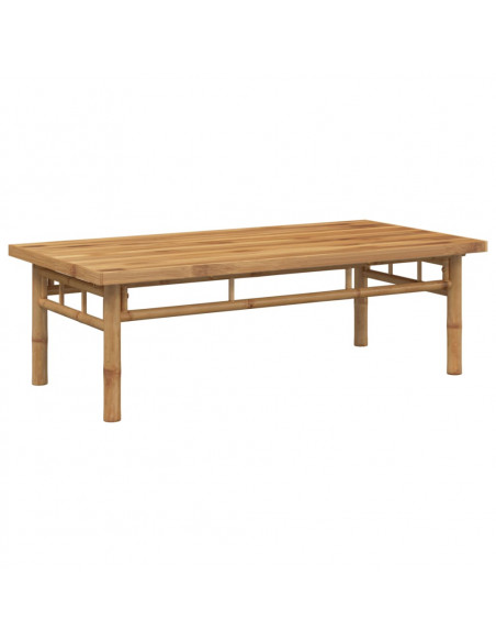 Tavolino da Salotto 110x55x35 cm in Bambù