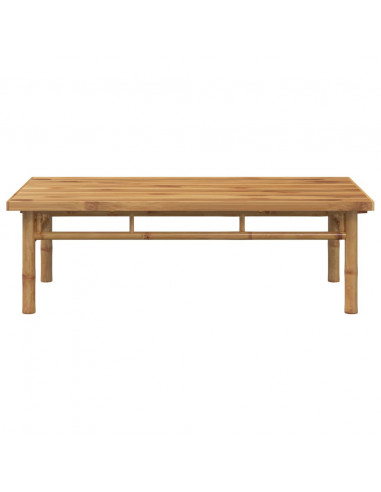 Tavolino da Salotto 110x55x35 cm in Bambù