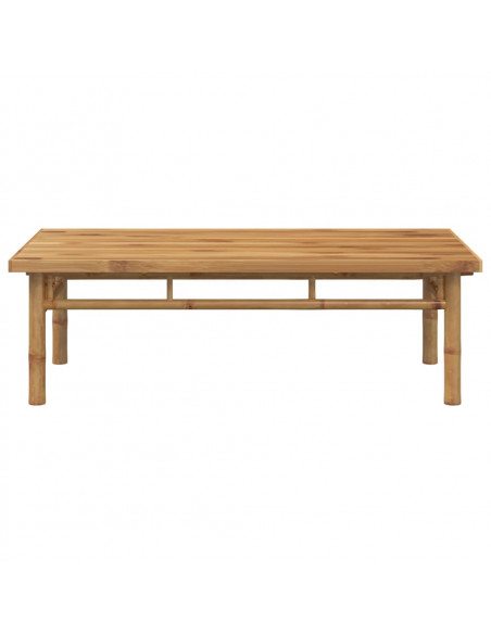 Tavolino da Salotto 110x55x35 cm in Bambù