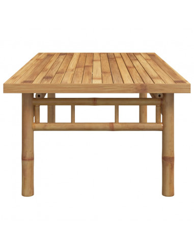 Tavolino da Salotto 110x55x35 cm in Bambù