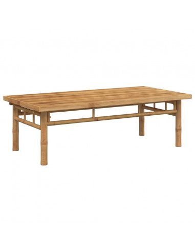 Tavolino da Salotto 110x55x35 cm in Bambù