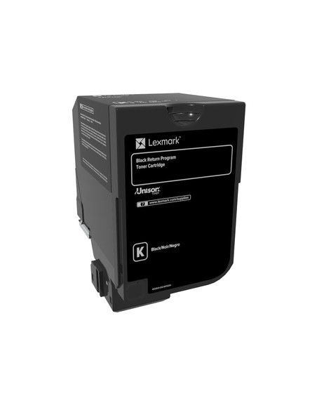 Lexmark 74C20K0 cartuccia toner 1 pz Originale Nero