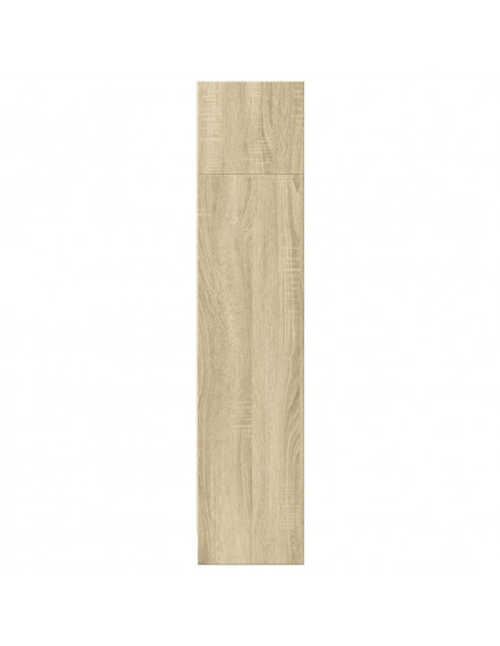 Libreria Rovere Sonoma 80x24x109 cm in Legno Multistrato