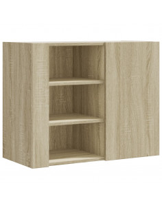 Armadietto a Muro Rovere Sonoma 75x35x60 cm in Truciolato 2