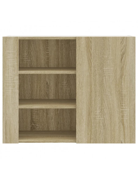 Armadietto a Muro Rovere Sonoma 75x35x60 cm in Truciolato