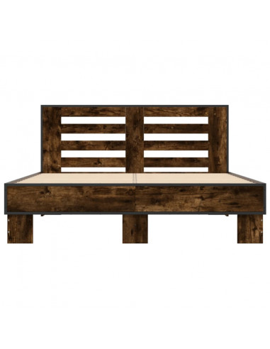 Giroletto Rovere Fumo 140x200 cm in Legno Multistrato Metallo