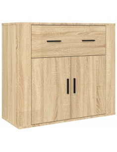 Credenza Rovere Sonoma in Legno Multistrato 2