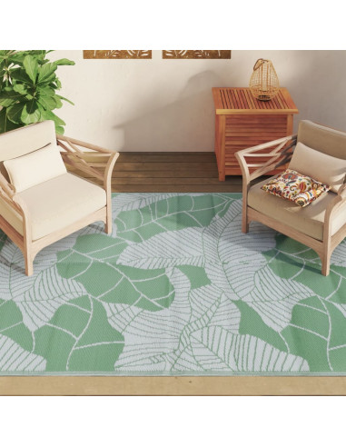 Tappeto da Esterni Verde 160x230 cm in PP