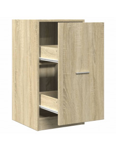 Armadietto da Farmacia Rovere Sonoma 40x41x77,5cm in Truciolato 2