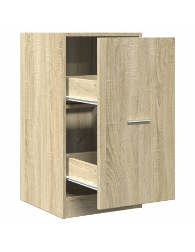 Armadietto da Farmacia Rovere Sonoma 40x41x77,5cm in Truciolato
