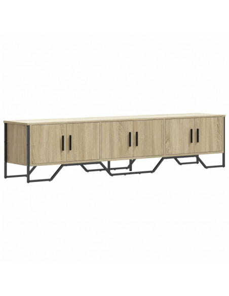 Mobile Porta TV Rovere Sonoma 180x34x41 cm Legno Multistrato
