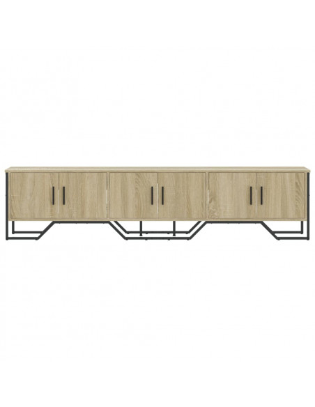 Mobile Porta TV Rovere Sonoma 180x34x41 cm Legno Multistrato