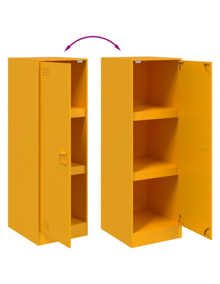Credenza Antracite 34,5x39x107 cm in Acciaio