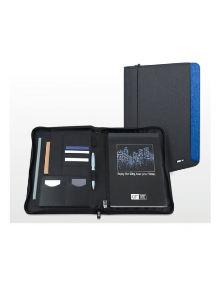 Porta blocco Niji 61501 CITY TIME Dual Blu