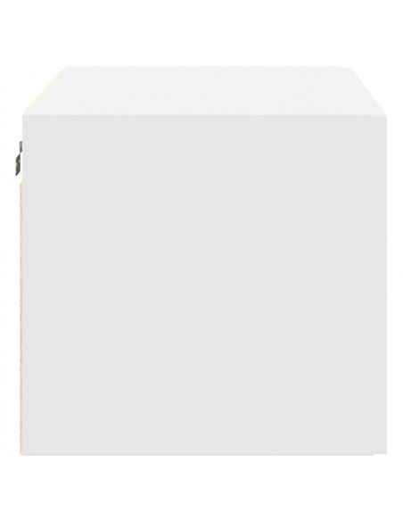 Mobile a Parete Bianco 80x42,5x40 cm in Legno Multistrato