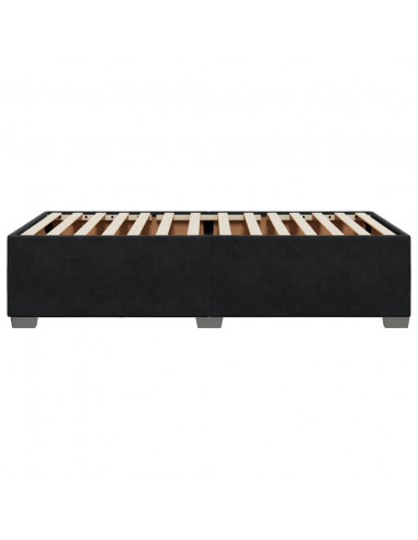 Giroletto Nero 90x200 cm in Velluto