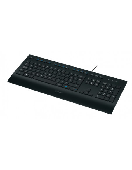 Logitech K280E Pro f/ Business tastiera Ufficio USB QWERTY US International Nero