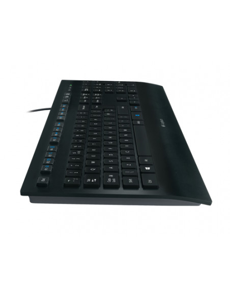 Logitech K280E Pro f/ Business tastiera Ufficio USB QWERTY US International Nero