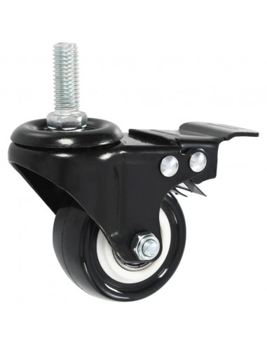 Ruote Girevoli con Doppio Freno 4 pz 50 mm