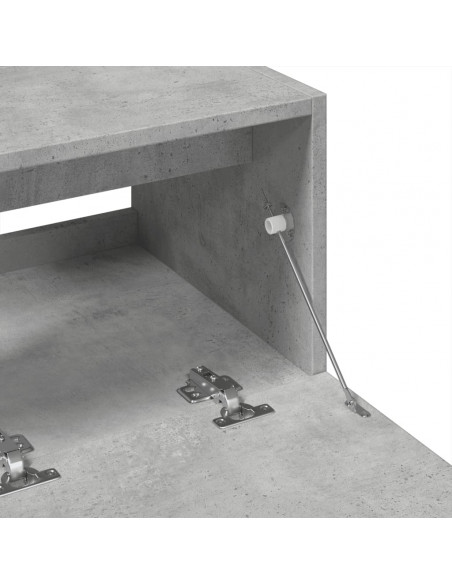 Mobile Lavabo Grigio Cemento 78x37x59 cm in Truciolare