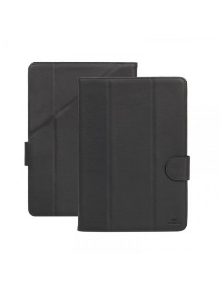 Rivacase 3137 10.1" Custodia a libro Nero