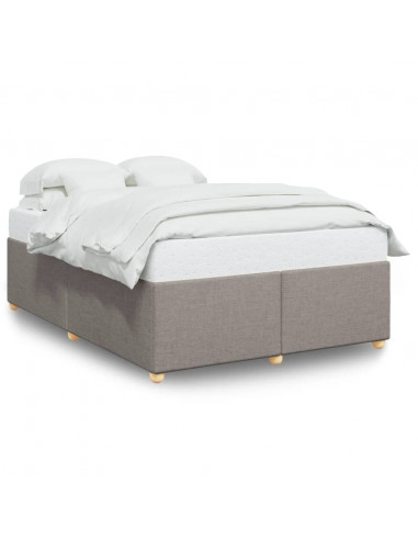 Giroletto senza Materasso Tortora 160x200 cm in Tessuto