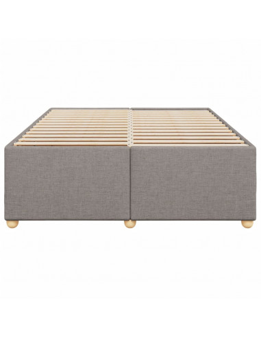 Giroletto senza Materasso Tortora 160x200 cm in Tessuto