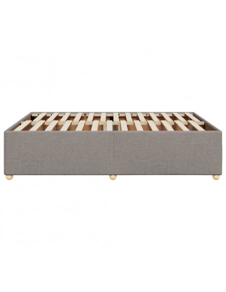 Giroletto senza Materasso Tortora 160x200 cm in Tessuto