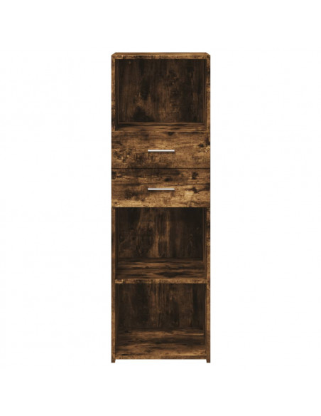 Credenza Rovere Sonoma 40x42,5x124 cm in Legno Multistrato