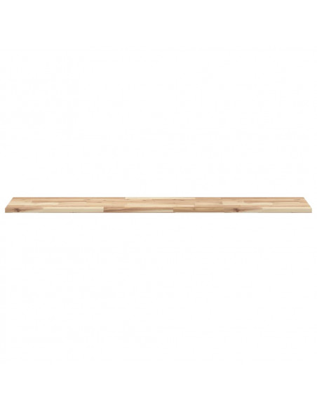 Mensole da Parete 2 pz 160x30x2 cm Legno Acacia Non Trattato