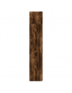 Armadietto Rovere Fumo 70x42,5x225 cm in Legno Multistrato 2