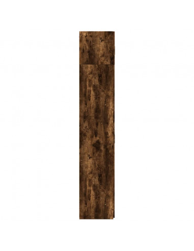 Armadietto Rovere Fumo 70x42,5x225 cm in Legno Multistrato